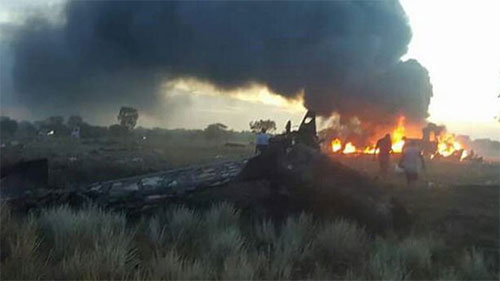 accidente de avión en Colombia Cinco muertos en un accidente de avión en Colombia
